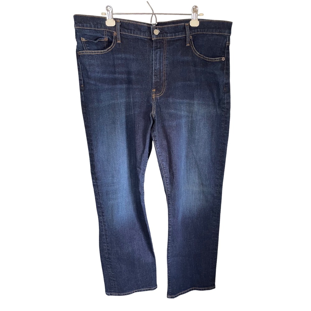 Lucky Brand Mens 40x32 Dark Wash Straight Leg Jeans Indigo 7M12358